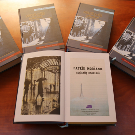 Los libros del ganador del Premio Nobel Patrick Modiano en azerbaiyano